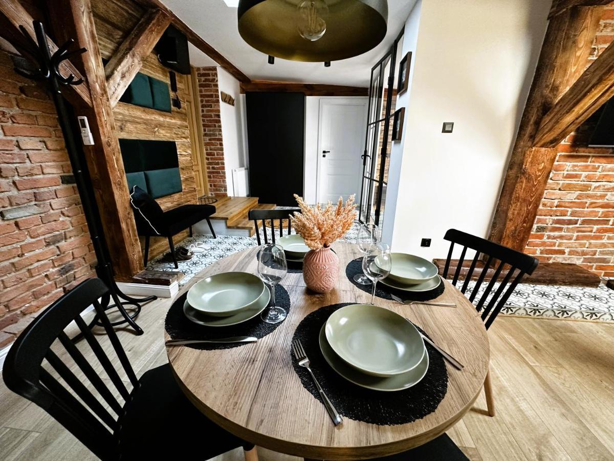 Apartament Miodowy - Darmowy Parking - Klmatyzacja - Wifi Stary Toruń Kültér fotó