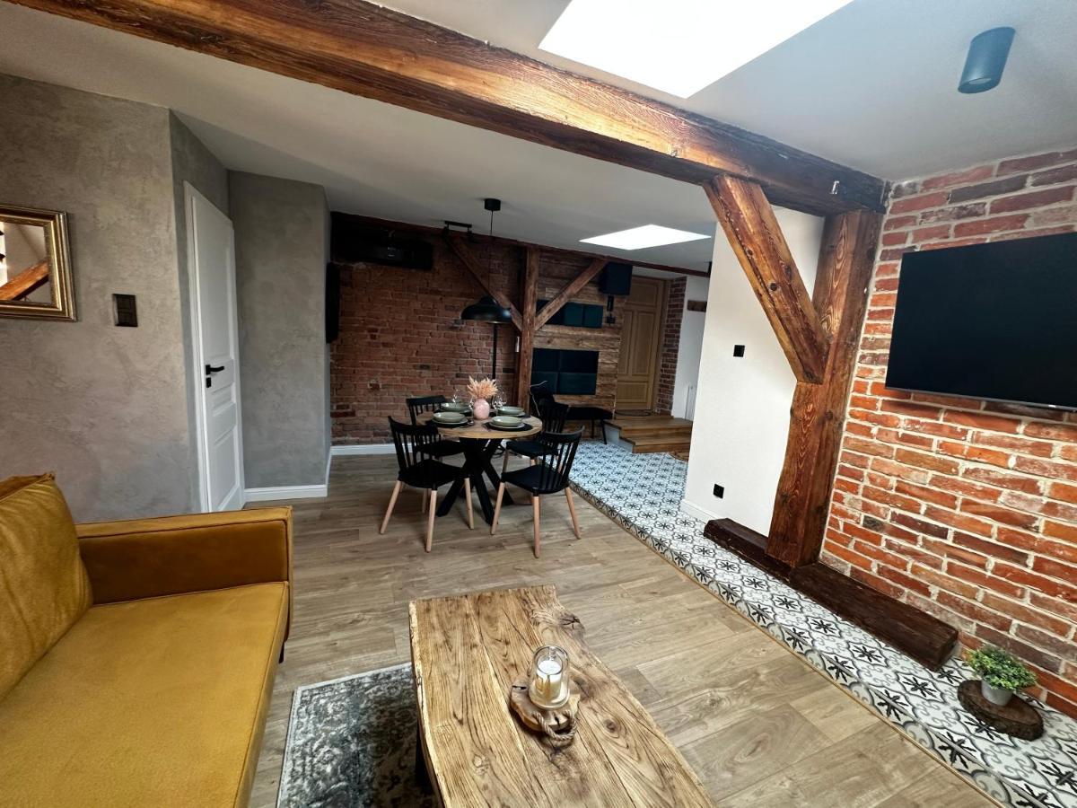 Apartament Miodowy - Darmowy Parking - Klmatyzacja - Wifi Stary Toruń Kültér fotó